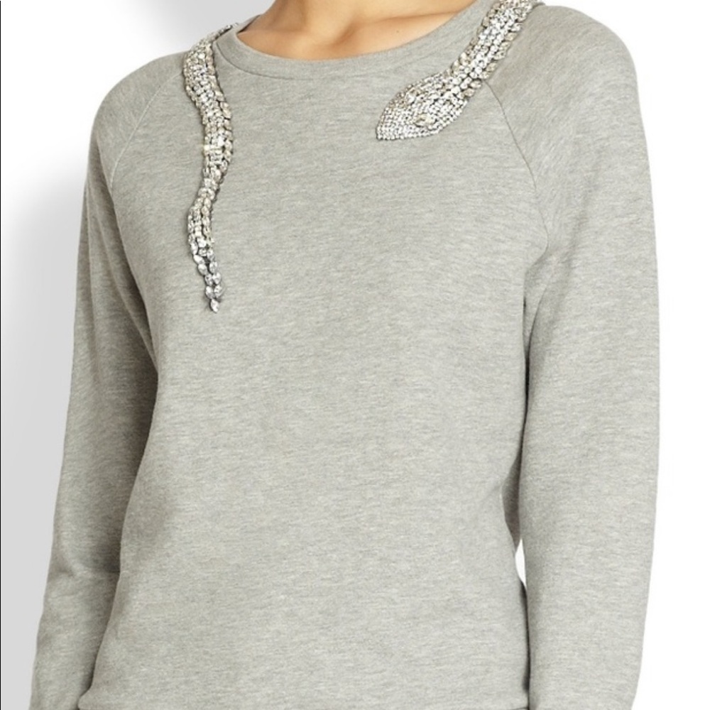 Haute Hippie crystal snake top